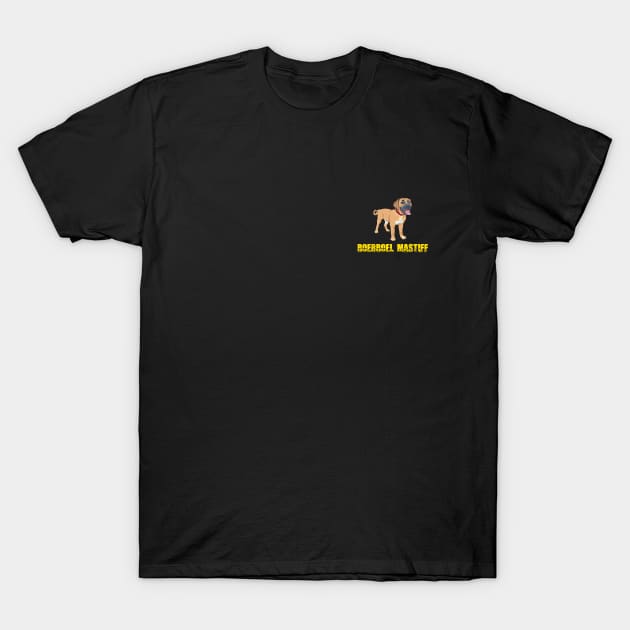 Boerboel Mastiff Design T-Shirt by greygoodz